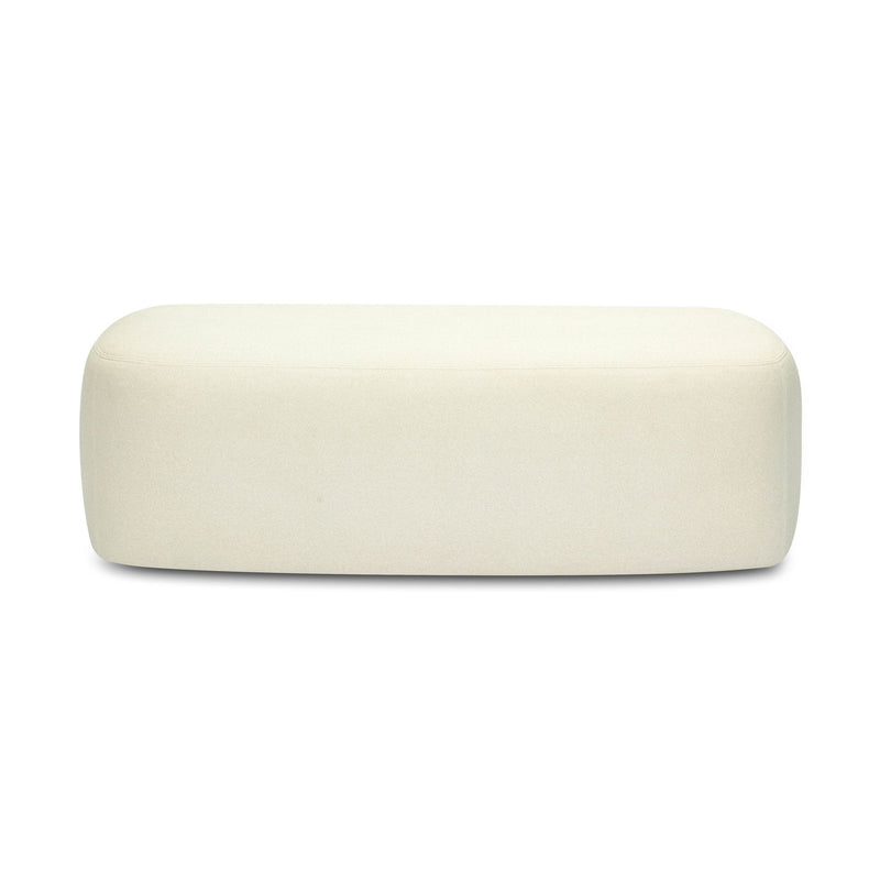 Graceland - Faux Mohair Bench - R&R Furniture Gallery (Fountain Valley, CA)