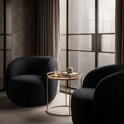 Molina Modern Black Accent Chair — view 4