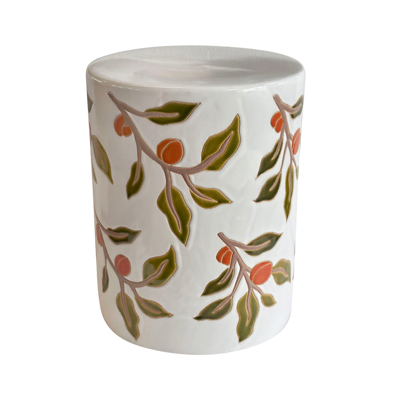 Tempest - Ceramic Table - Orange Citrus - R&R Furniture Gallery (Fountain Valley, CA)