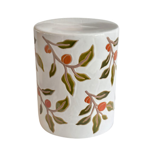 Tempest - Ceramic Table - Orange Citrus - R&R Furniture Gallery (Fountain Valley, CA)
