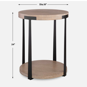 Palisade - Round Side Table - Natural