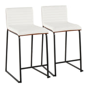 Mason Mara - Contemporary Fixed Height Quality Counter Stool (Set of 2) - R&R Furniture Gallery (Fountain Valley, CA)
