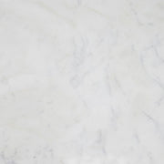 Cambridge White Marble & Mango Round End Table — view 3