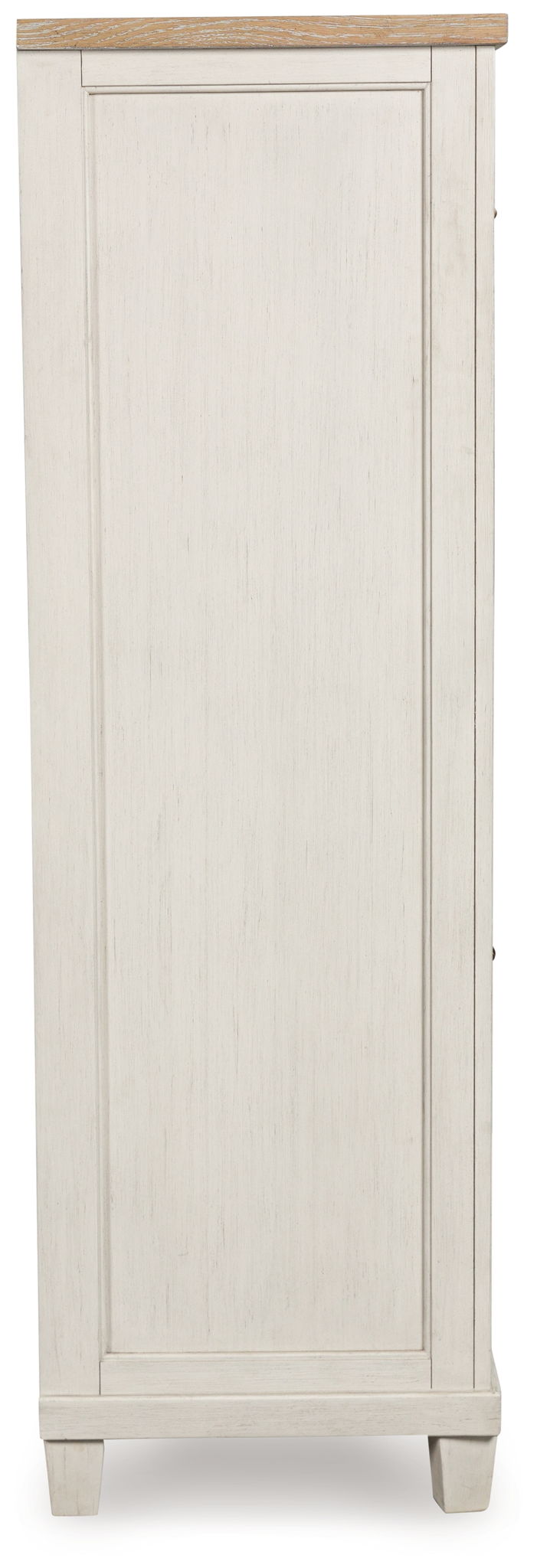 Shaybrock - Door Chest - Antique White / Brown - R&R Furniture Gallery (Fountain Valley, CA)