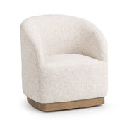 Diah - Swivel Accent Chair - Toasted Linen - R&R Furniture Gallery (Fountain Valley, CA)