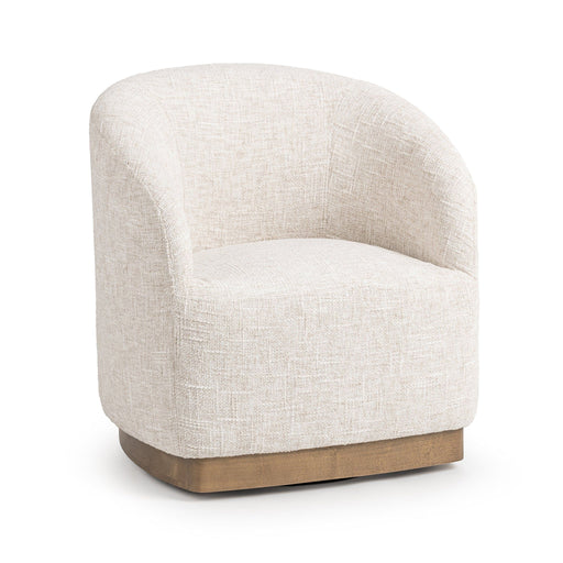Diah - Swivel Accent Chair - Toasted Linen - R&R Furniture Gallery (Fountain Valley, CA)