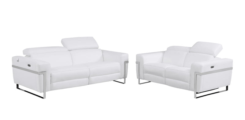 990 - Power Reclining Set With Power Headrest - R&R Furniture Gallery (Fountain Valley, CA)