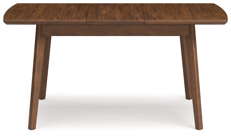 Lyncott - Rectangular Dining Room Butterfly Extension Table - Brown - R&R Furniture Gallery (Fountain Valley, CA)