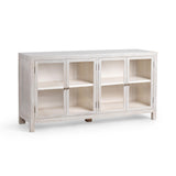 Hera - 4 Door Buffet - Creamwood - R&R Furniture Gallery (Fountain Valley, CA)