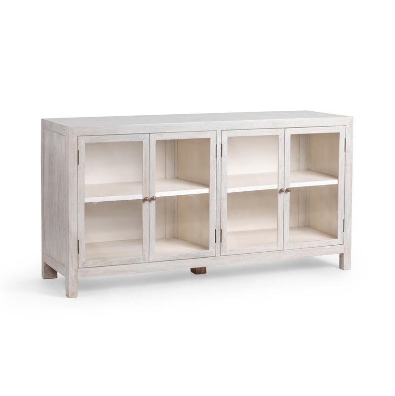 Hera - 4 Door Buffet - Creamwood - R&R Furniture Gallery (Fountain Valley, CA)