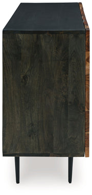 Darrey - Accent Cabinet - Natural / Brown - R&R Furniture Gallery (Fountain Valley, CA)