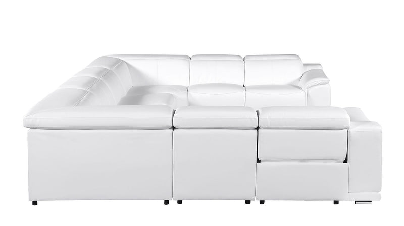 9762 - 8-Piece U-Shaped Sectional Sofa With 4 Power Recliners