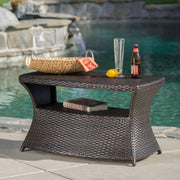 Berkeley - Chaise Lounge Side Table - R&R Furniture Gallery (Fountain Valley, CA)