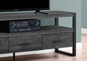 TV Stand, Console, Media Entertainment Center, Storage Solution Drawers - Black - R&R Furniture Gallery (Fountain Valley, CA)