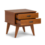 Draper - Handcrafted Mid Century End Table - R&R Furniture Gallery (Fountain Valley, CA)