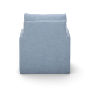 Nancy - "Easy Clean" Chambray Chenille Nursing Chair