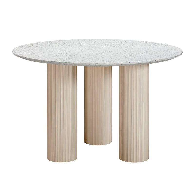 Parcino - Concrete Indoor / Outdoor Dining Table - Terrazzo - R&R Furniture Gallery (Fountain Valley, CA)