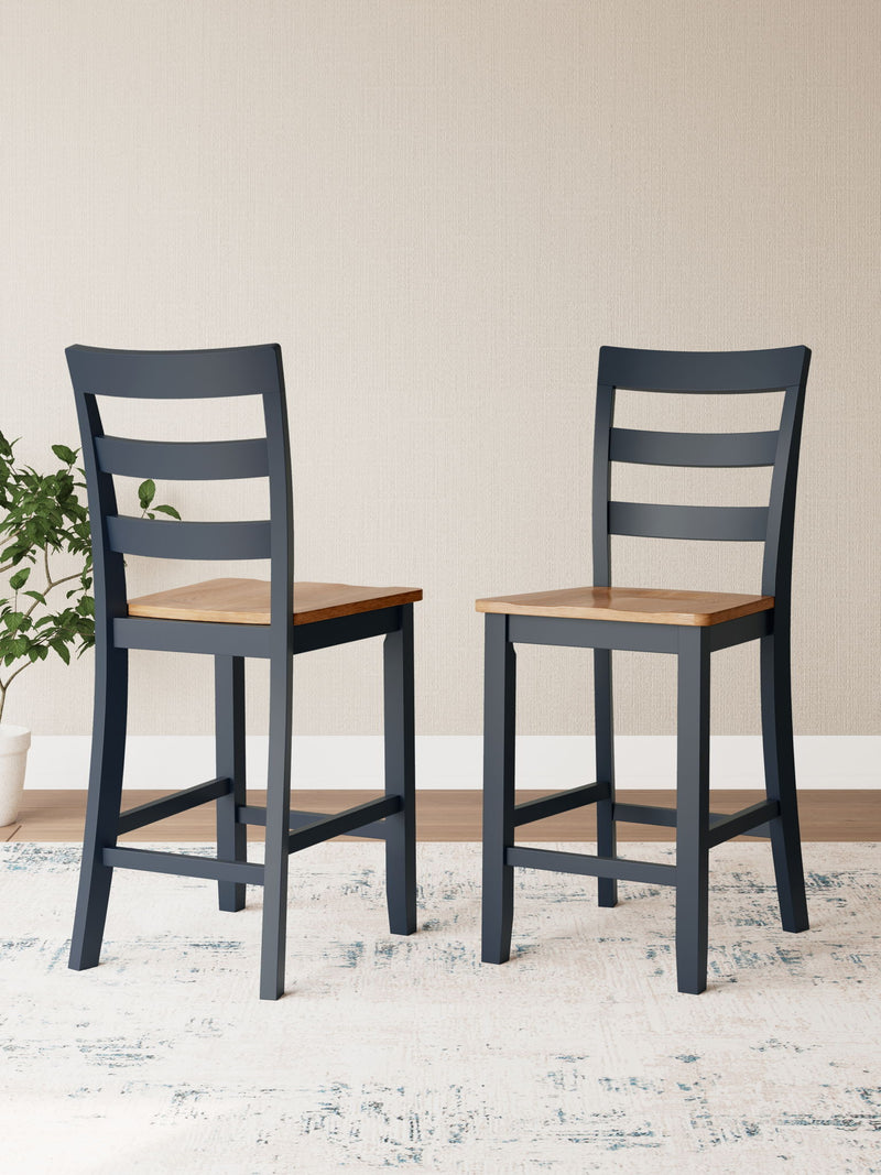 Gesthaven - Barstool (Set of 2) - R&R Furniture Gallery (Fountain Valley, CA)