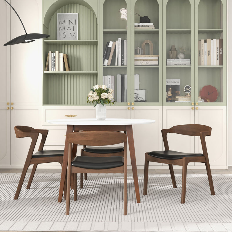 Dakota - Mid-Century Modern Dining Chair (Set of 2) - R&R Furniture Gallery (Fountain Valley, CA)