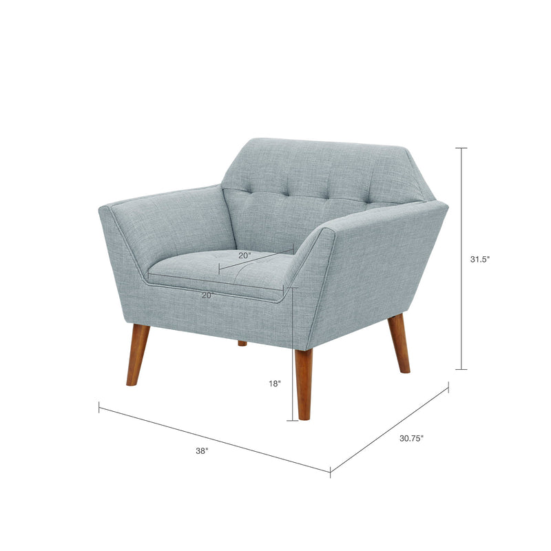 Modern Lounge Chair With Button Tufting - R&R Furniture Gallery (Fountain Valley, CA)