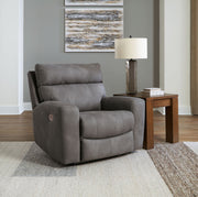 Next-Gen Durapella - Power Recliner With Adj Headrest - R&R Furniture Gallery (Fountain Valley, CA)