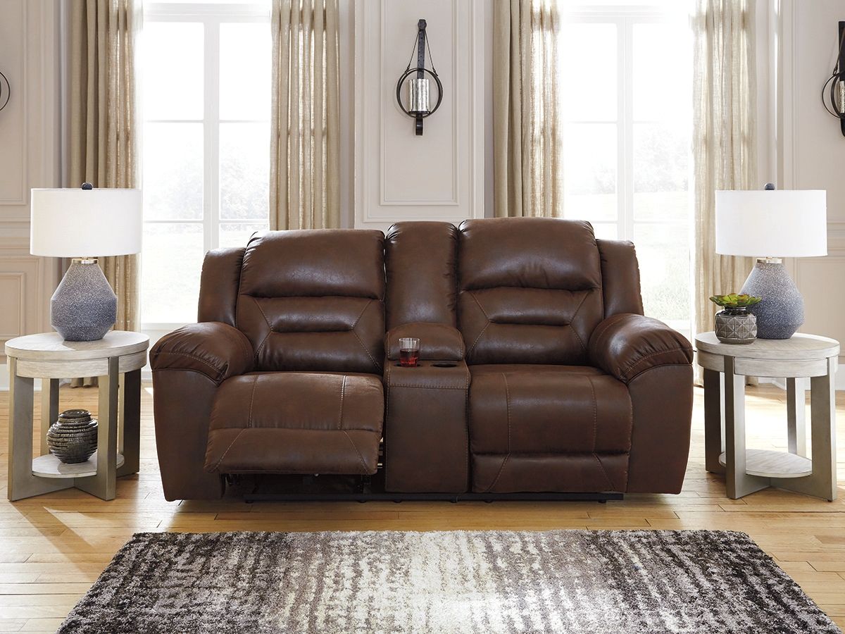 Stoneland - Reclining Loveseat - R&R Furniture Gallery (Fountain Valley, CA)