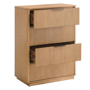 Santa Monica - Modern Natural Oak Chest — view 4