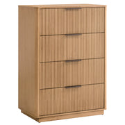 Santa Monica - Modern Natural Oak Chest — view 3