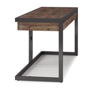 Erina - Large Desk - Rustic Natural Aged Brown - R&R Furniture Gallery (Fountain Valley, CA)