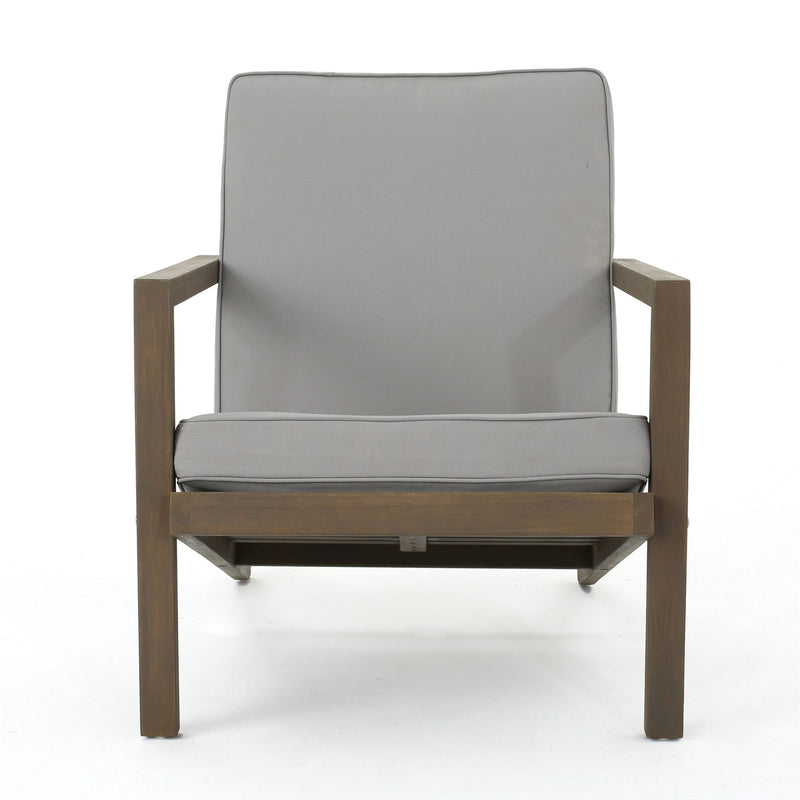 Celestaria - 3 Piece Outdoor Chat Set With Adirondack Chairs, Cushions And Side Table - R&R Furniture Gallery (Fountain Valley, CA)