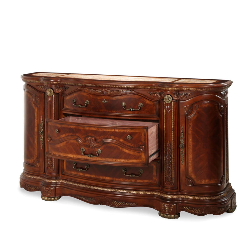 Cortina - Dresser - Honey Walnut - R&R Furniture Gallery (Fountain Valley, CA)