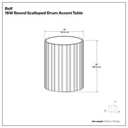 Rolf - Side Table - R&R Furniture Gallery (Fountain Valley, CA)