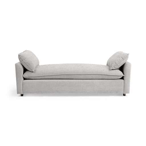 Classic Home Caplan backless sofa daybed with plush upholstery and modern design, shown in a cozy living space.
