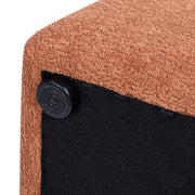 Clyde - Tapered Square Upholstered Ottoman - R&R Furniture Gallery (Fountain Valley, CA)