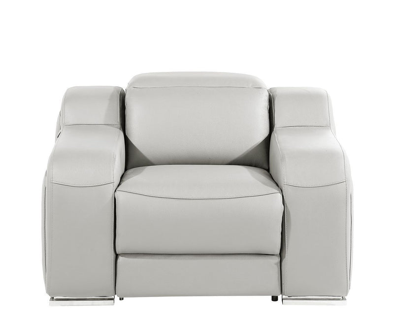 1116 - 6-Piece Modular Power Reclining Sofa, Loveseat & Chair Set In With 5 Power Recliners & Power Headrests