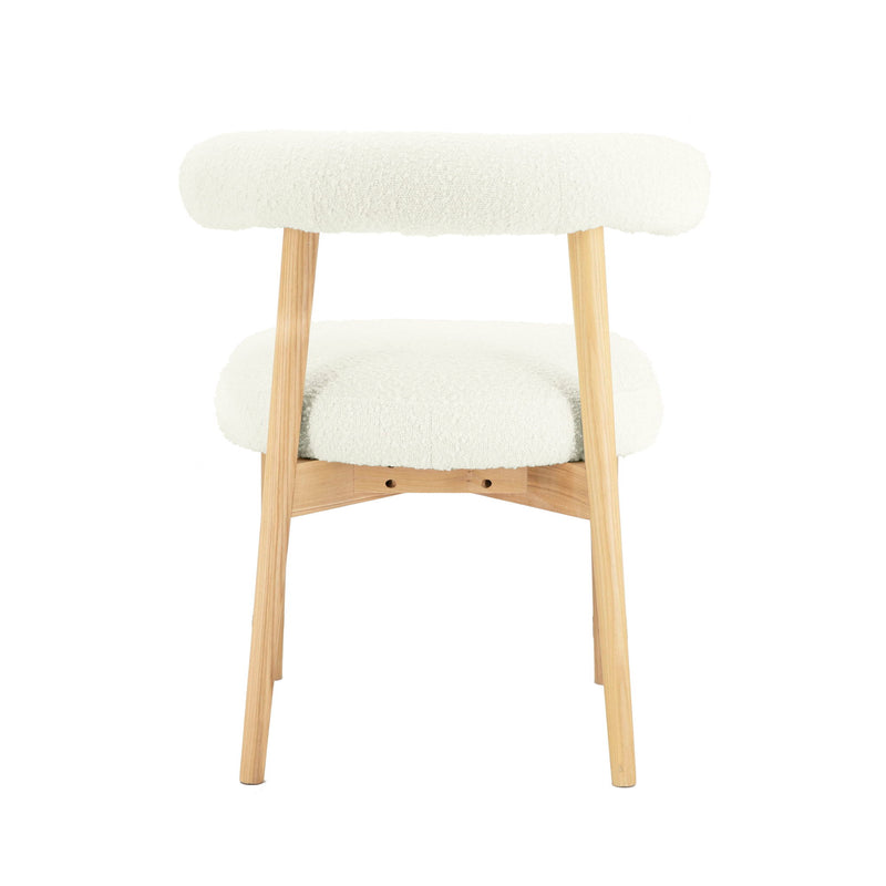 Spara - Boucle Side Chair - R&R Furniture Gallery (Fountain Valley, CA)