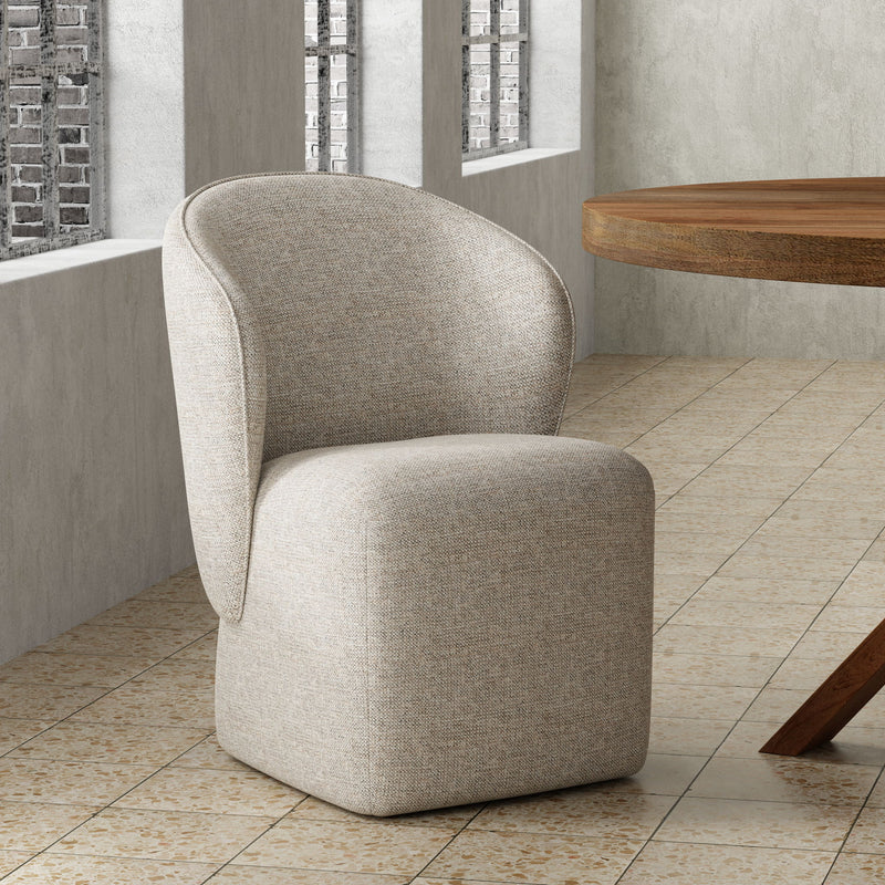 Bongo - Dining Chair (Set of 2) - Quartermaster Linen White