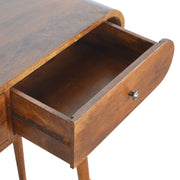 Solid Wood Curved Edge Console Table - R&R Furniture Gallery (Fountain Valley, CA)