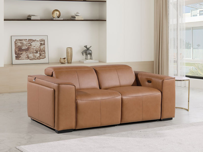 1224 - 2-Piece Modular Power Reclining Loveseat In With 2 Power Recliners & Power Headrests - R&R Furniture Gallery (Fountain Valley, CA)