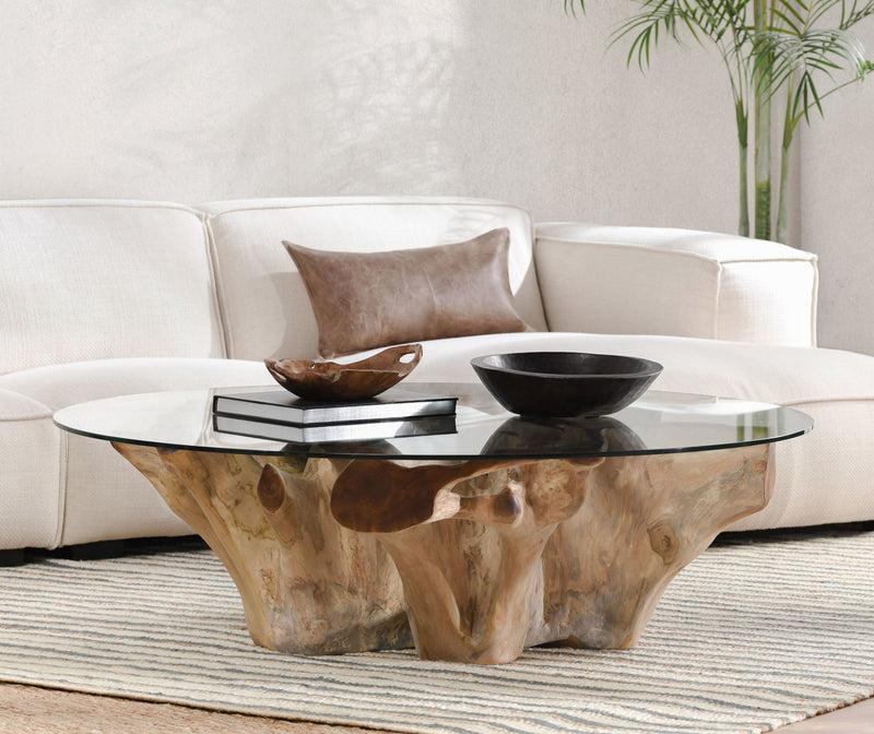 Willow - Coffee Table - Natural - R&R Furniture Gallery (Fountain Valley, CA)