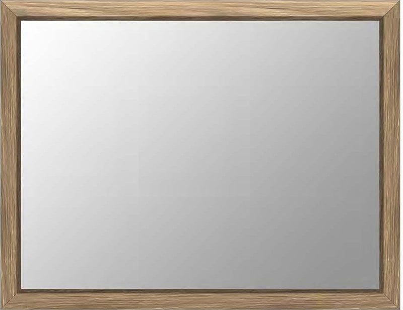One Coastal Modern Dresser Mirror in Bisque