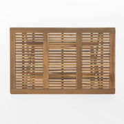 Blissique - Outdoor Foldable Wood Dining Table With Slat Design - R&R Furniture Gallery (Fountain Valley, CA)