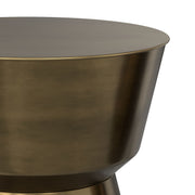 Allegra - Side Table - Antique Brass - R&R Furniture Gallery (Fountain Valley, CA)