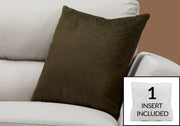Pillows, Square, Insert Included, Decorative Throw, Hypoallergenic, Modern - R&R Furniture Gallery (Fountain Valley, CA)