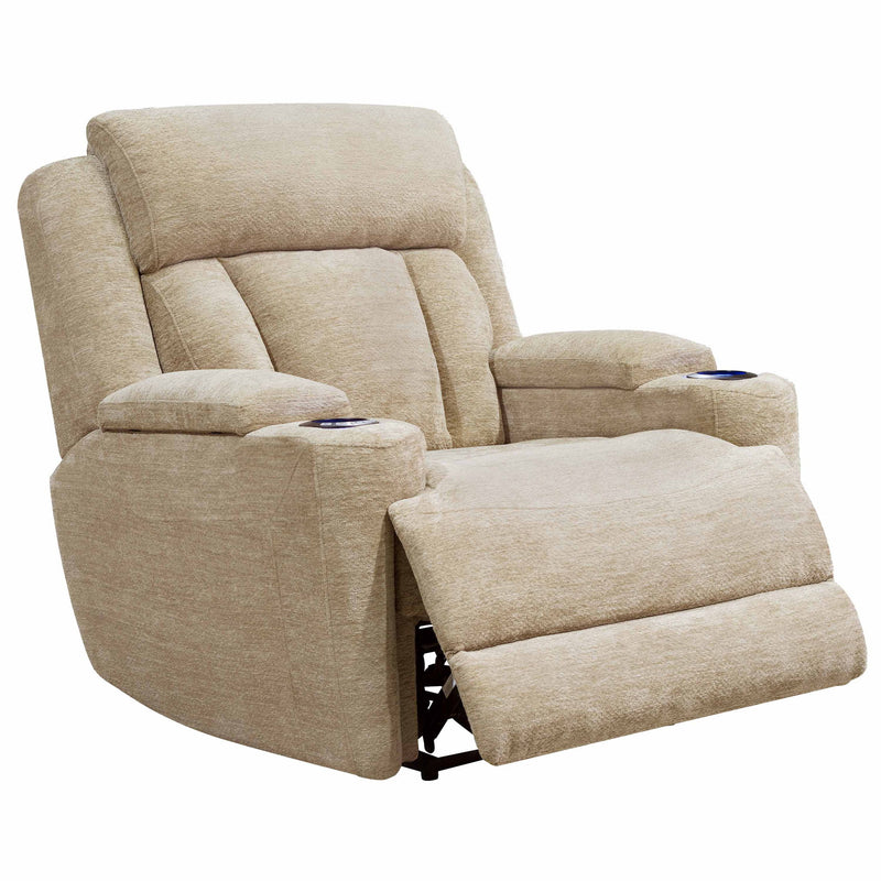 Parker Living Dalton power reclining 3-piece living room sofa set with plush cushions and modern design, shown in a cozy family room setting.