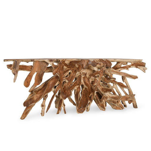 Shia - Console Table - Natural - R&R Furniture Gallery (Fountain Valley, CA)