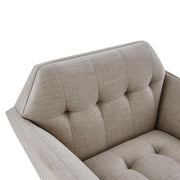 Modern Lounge Chair With Button Tufting - R&R Furniture Gallery (Fountain Valley, CA)