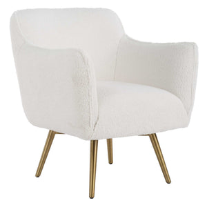 Oasis - White Swivel Chair