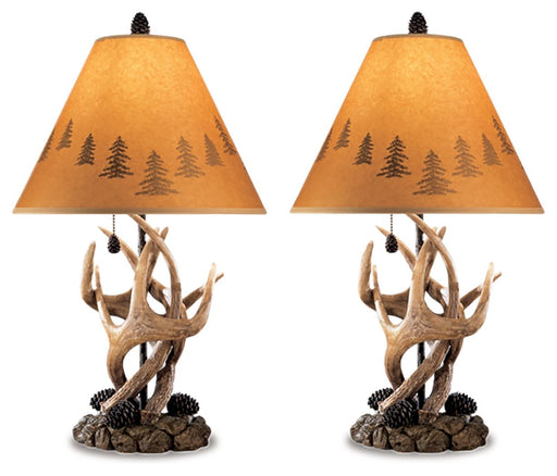 Derek - Table Lamp (Set of 2) - R&R Furniture Gallery (Fountain Valley, CA)