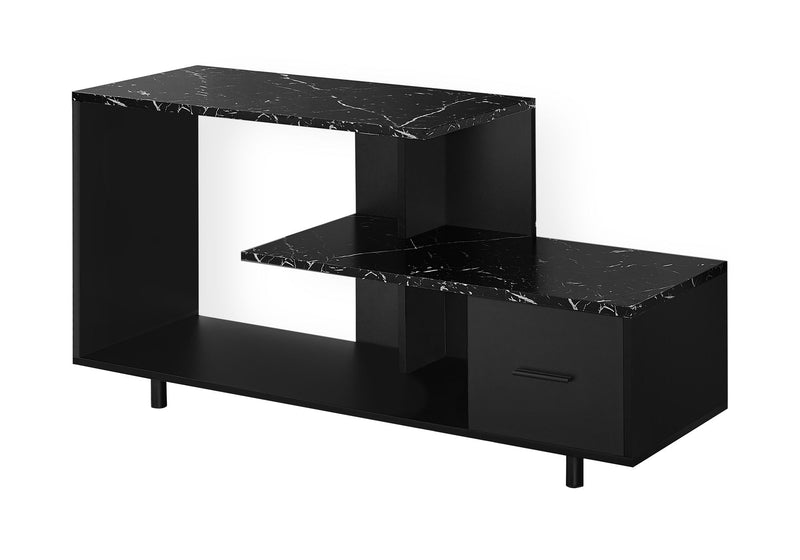 TV Stand, Console, Media Entertainment Center, Storage Drawer, Contemporary - R&R Furniture Gallery (Fountain Valley, CA)